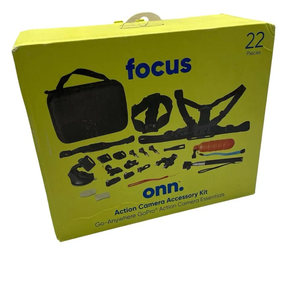 GoPro and Action Camera protection influencer adventure Accessory Kit 22 Pieces